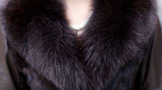   Real Sheep Leather Mink Fur Belt Buckle Women Winter Coat CL008  