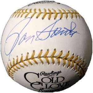 Ron Santo Autographed Official Rawlings Gold Glove Edition Baseball 