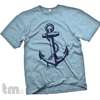   Nautical Sailing T Shirt Nantucket sail boat navy pirate NWT  