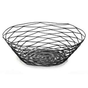 Tablecraft Products Artisan 10 Round Black Wire Basket  