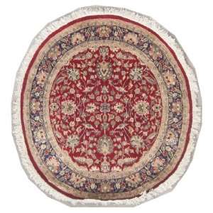  Pak Persian Mahal Design Area Rug with Wool Pile    a 5x5 Round Rug 