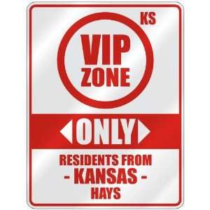   RESIDENTS FROM HAYS  PARKING SIGN USA CITY KANSAS