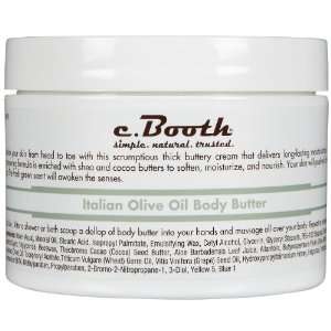 C. Booth Body Butter, Italian Olive Oil 8 oz (227 g 