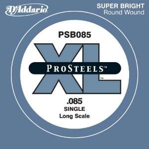  DAddario Single Bass Prost 085 Sup Long Musical 