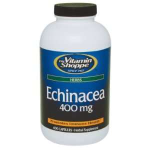  Vitamin Shoppe   Echinacea, 400 mg, 600 capsules Health 