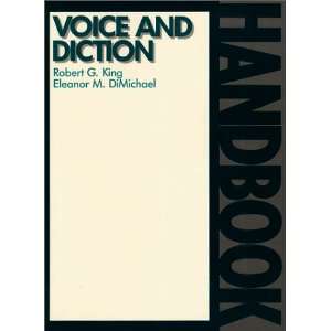  Voice and Diction Handbook (9780881335859) Robert G. King 