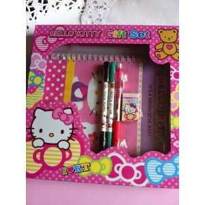  Authentic Sanrio Hello Kitty Stationery Set   5 pcs (pink 