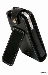  GENUINE leather case cover stand wallet for Apple iPhone 4S & iPhone 4