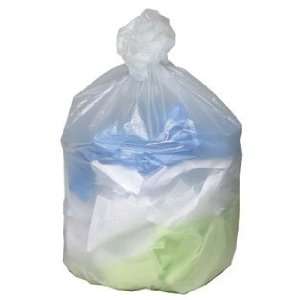 WHD4011 Ultra Plus Trash Liners 31 33 Gal Clear 500 Per Box by Webster 