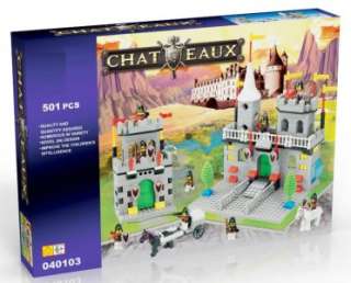 CHATEAUX CASTLE   BUILDING BLOCKS 501 pcs set, BEST GIFT # 40103 