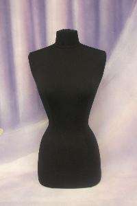 Mannequin Manikin Dress Form F2/4W+BS 02+ 1 Black Cover  