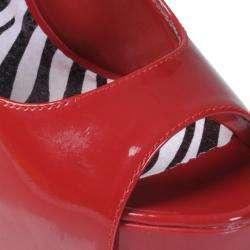 Journee Collection Womens Mealy s Patent Finish Platform Stilettos 