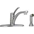 Price Pfister Parisa 1 Handle Chrome Kitchen Faucet with Sidespray
