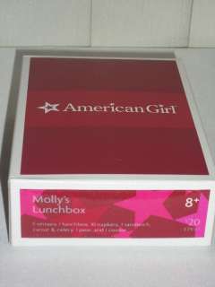 American Girl Doll AG EMPTY BOX Mollys Lunchbox Box  