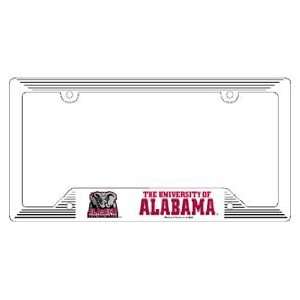  Alabama Crimson Tide Car Tag Frame   Set of 2 Sports 