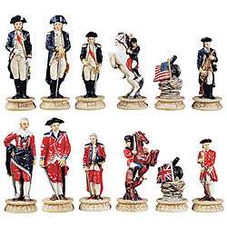 American Revolution Chess Set  