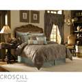 Croscill Home Laviano Aqua King size 4 piece Comforter Set