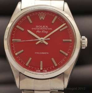 AUTHENTIC ROLEX OYSTER PERPETUAL AIRKING PRECISION AUTOMATIC STEEL 