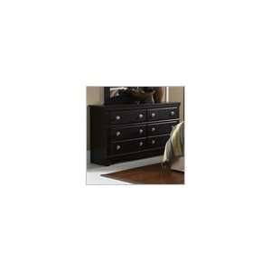  Standard Carlsbad Double Dresser in Dark Pecan Furniture 