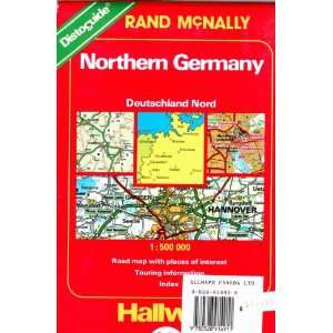  Northern Germany Road Map With Places of Interest 
