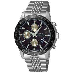   Mens G Timeless Black Automatic Chronograph Watch  