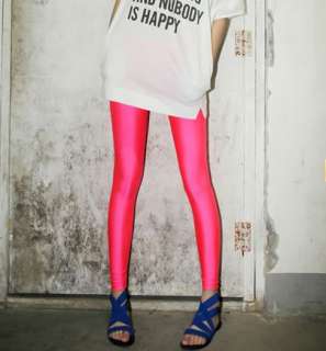 fashion women candy skinny leggings