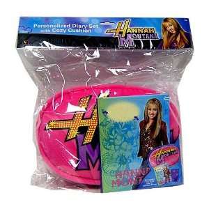 Hannah Montana Personalized Diary & Cozy Cushion Pillow 