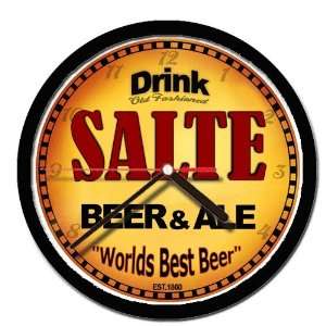  SALTE beer and ale cerveza wall clock 