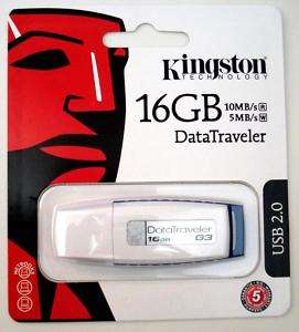 16GB USB 2.0 FLASH DRIVE DataTraveler I Gen 3 KINGSTON  