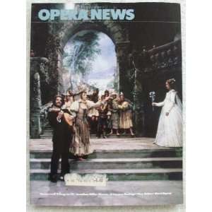 Opera News Magazine. June 1982. Single Issue Magazine 