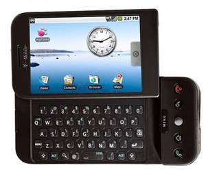NEW HTC DREAM G1 ANDROID 3G GPS WIFI SMART PHONE BLACK 067170000070 