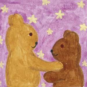  Oopsy daisy Bear Hug Wall Art 10x10