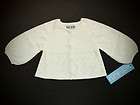 New Baby Girl 100% Cotton Sweater Pointelle Cardigan CK29109 (0 24m 
