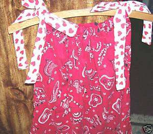 ADORABLE COUNTRY STYLE / WESTERN PILLOWCASE DRESS  