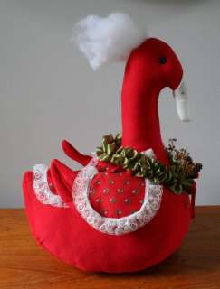 Christmas Granny Turkey/Goose Bird Stuffed Animal  