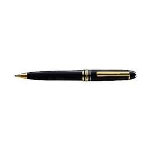  Montblanc Mozart Black Gold Plated 0.7mm Mechanical Pencil 