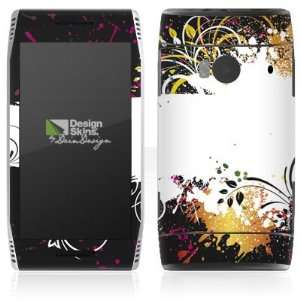  Design Skins for Nokia X7 00   Colour Splash Design Folie 