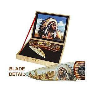 inch Wild Outdoors Native American Pocket Knife  