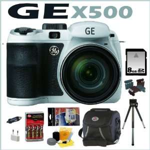  GE X500 16MP Digital Camera with 15X Optical Zoom and 2.7 