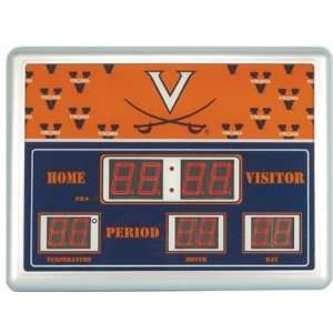   University of Virginia Cavaliers Lg Scoreboard Clock Sports