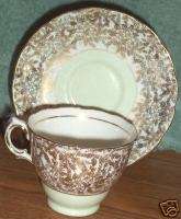 COLCLOUGH CHINA Tea cup & Saucer   Bone China   England  