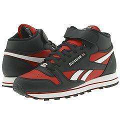 Reebok Lifestyle Classic Leather Mid Strap Speed SE Black/Flash Red 
