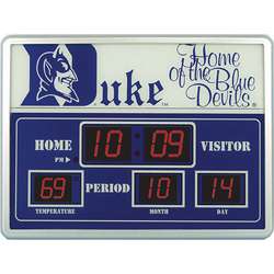 Duke University Scoreboard Clock  