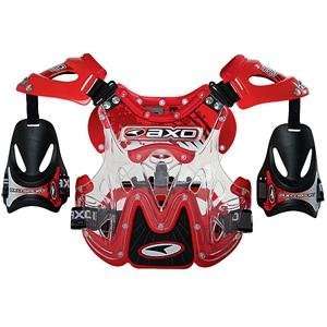  AXO Youth Vortex Chest Protector   One size fits most/Red 