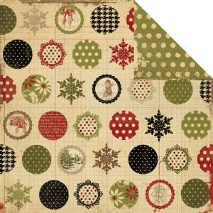  25 Days Of Christmas Double Sided Cardstock 12X12 Peace 