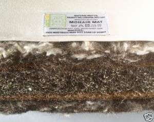 Natural Mat Organic Mohair Crib Mattress  