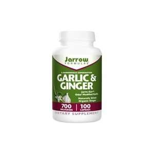Garlic & Ginger 700 mg   Jarro Gar Odor Modified Garlic & Naturally 