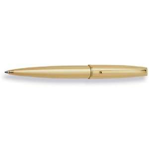 Aurora Style Gold Plated Barrel & Gold Plated Cap Ballpoint Pen 