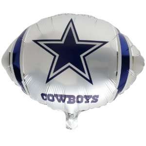   Balloon Dallas Cowboys Football Balloon  10 Pack