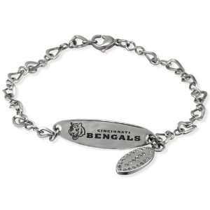  NFL Cincinnati Bengals Stainless Steel Sports ID Charm 